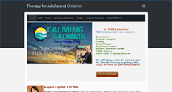 Desktop Screenshot of calmingstorms.com